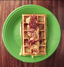 Green Plated Waffle